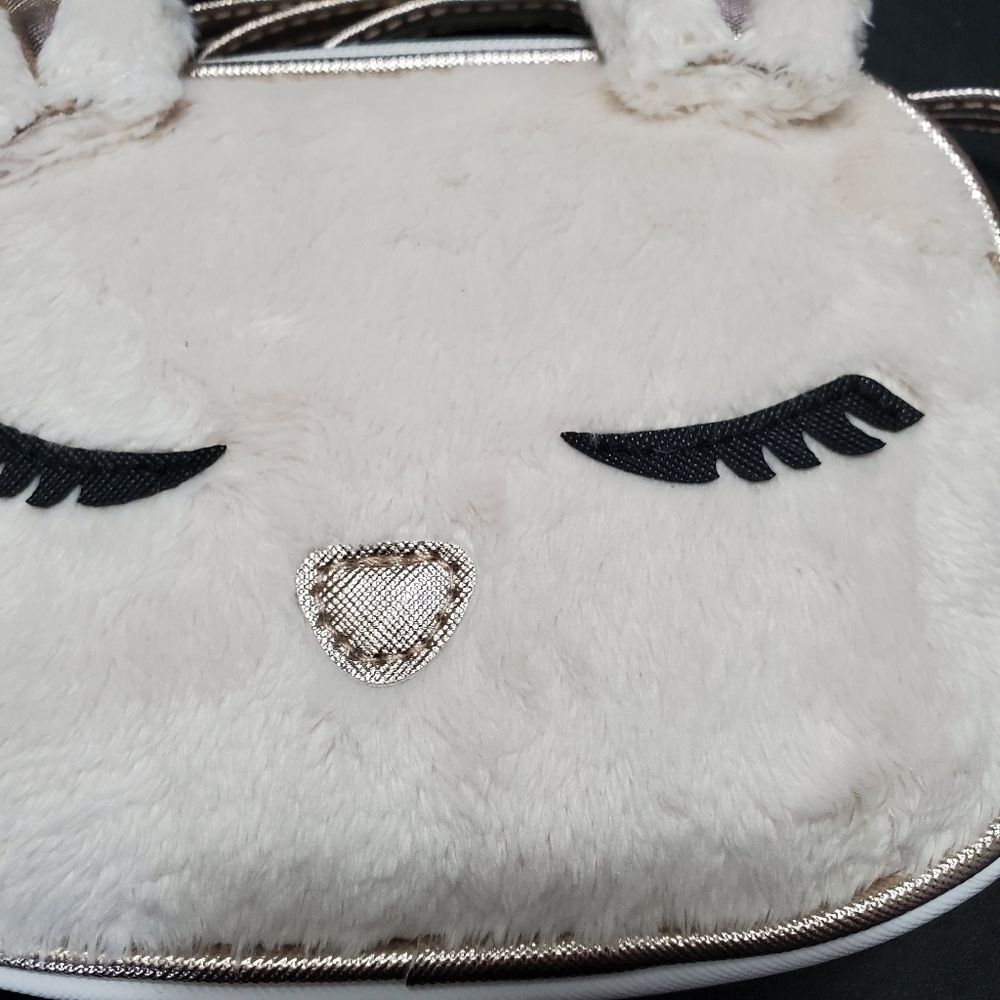 Stella & Max fuzzy bunny crossbody bag